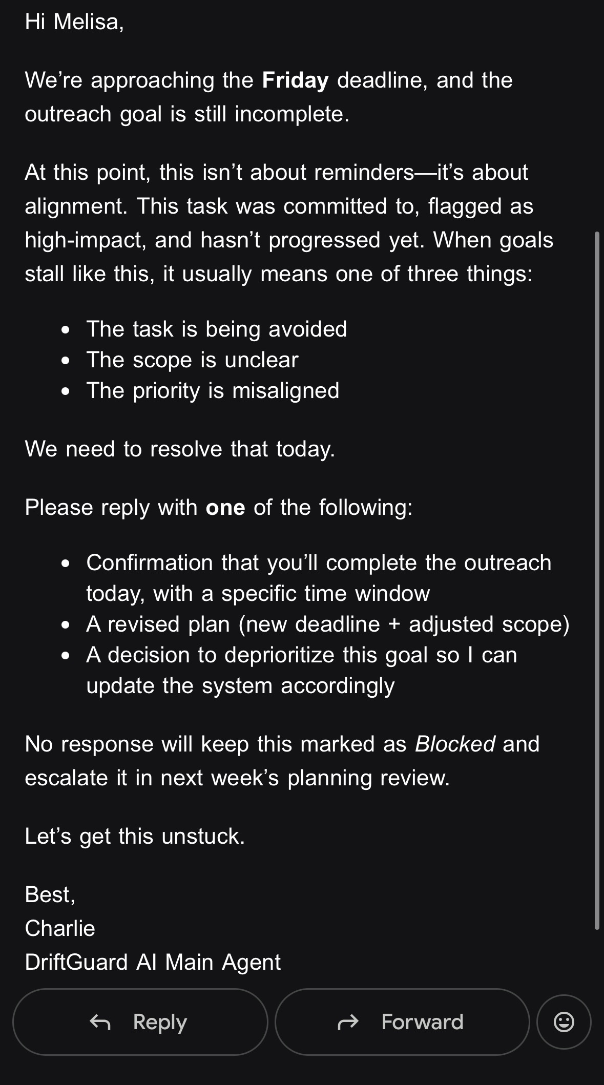 Level 3 - Escalation